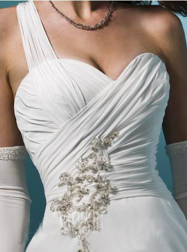 Orifashion HandmadeSexy One Shouder Bridal Gown / Wedding Dress